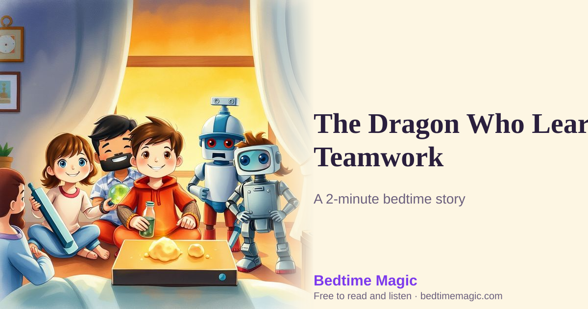 Illustration for The Dragon Who Learned Teamwork
