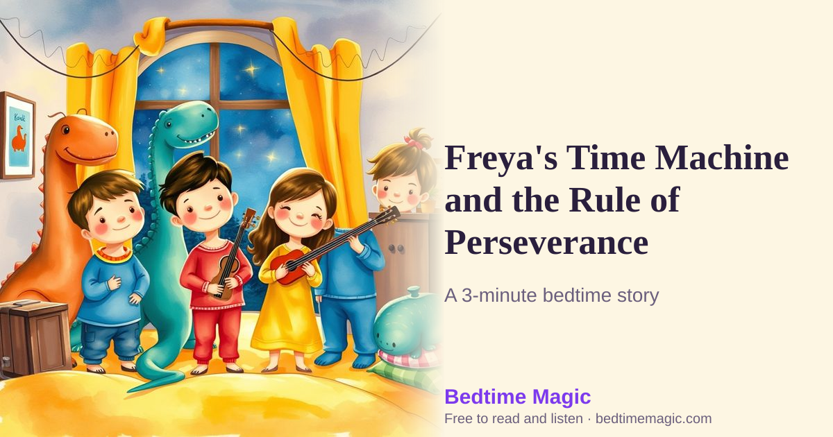 Illustration for Freya's Time Machine and the Rule of Perseverance