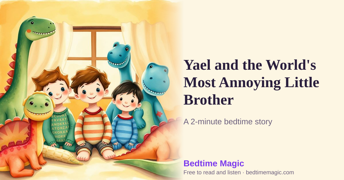 Illustration for Yael and the World's Most Annoying Little Brother