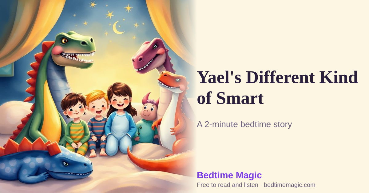 Illustration for Yael's Different Kind of Smart