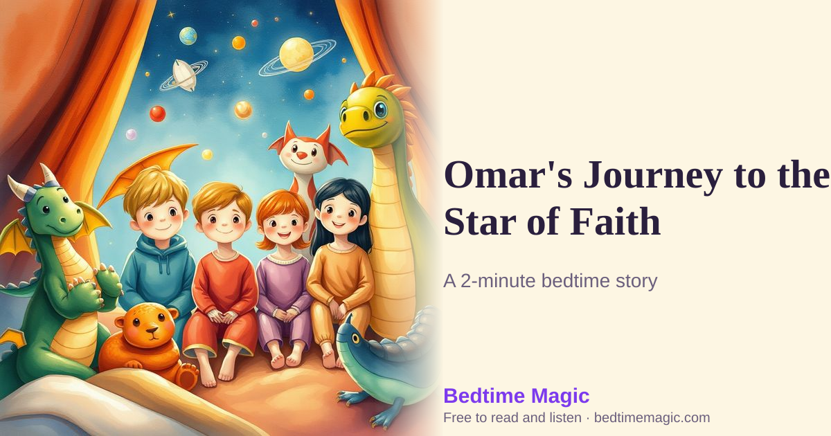Illustration for Omar's Journey to the Star of Faith