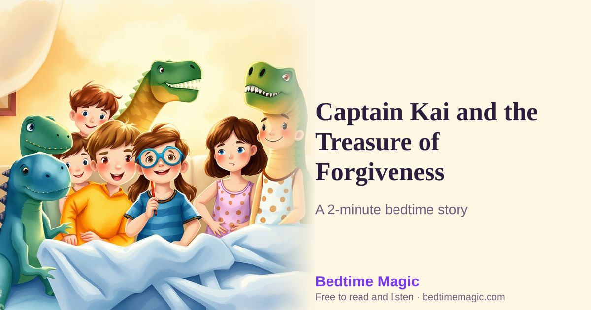 Illustration for Captain Kai and the Treasure of Forgiveness