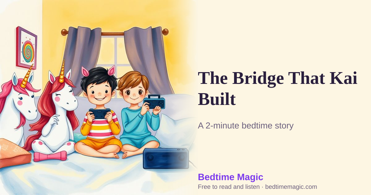 Illustration for The Bridge That Kai Built