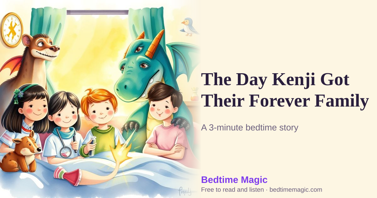 Illustration for The Day Kenji Got Their Forever Family