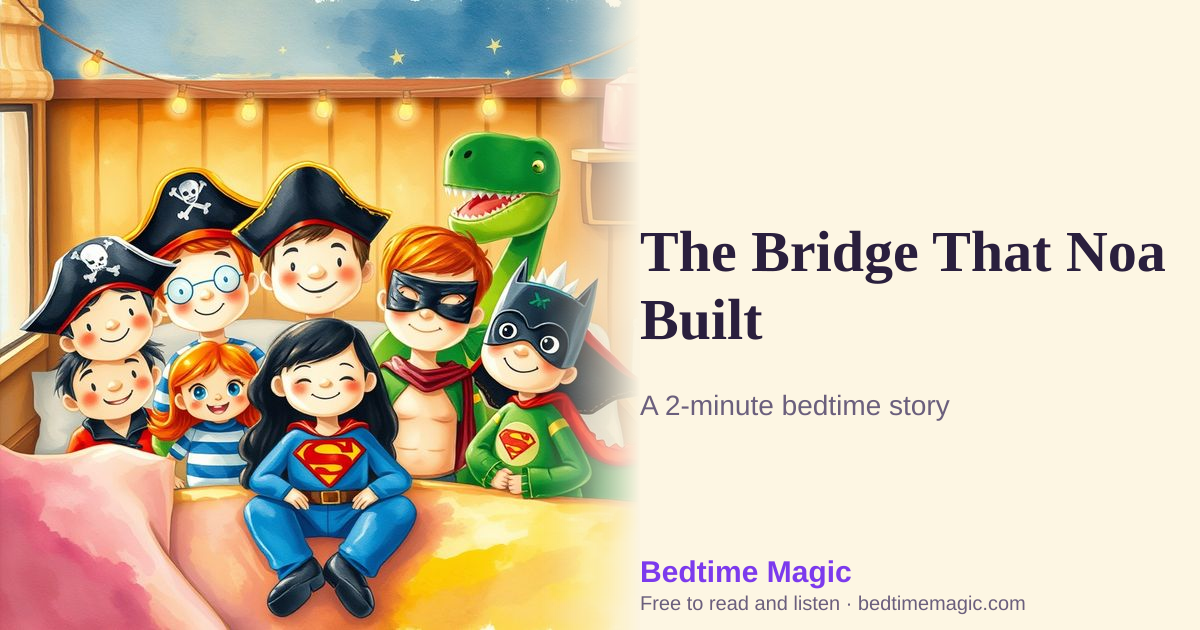 Illustration for The Bridge That Noa Built