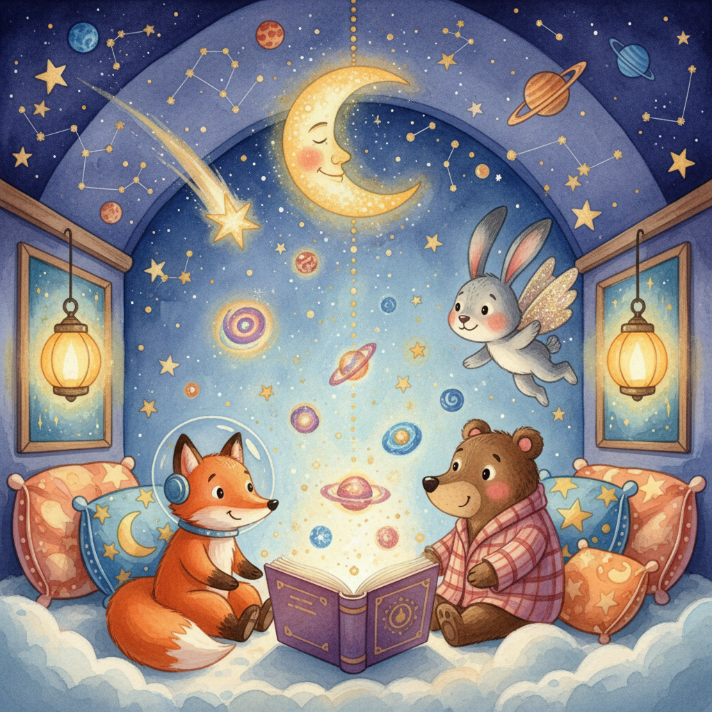 Illustration for The Cosmic Squirrel Rescue
