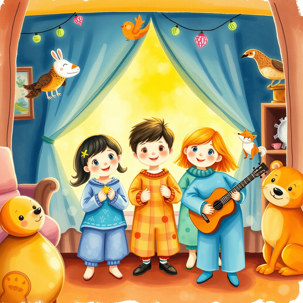 Illustration for Princess Magnolia and the Grumpy Griffin's Song