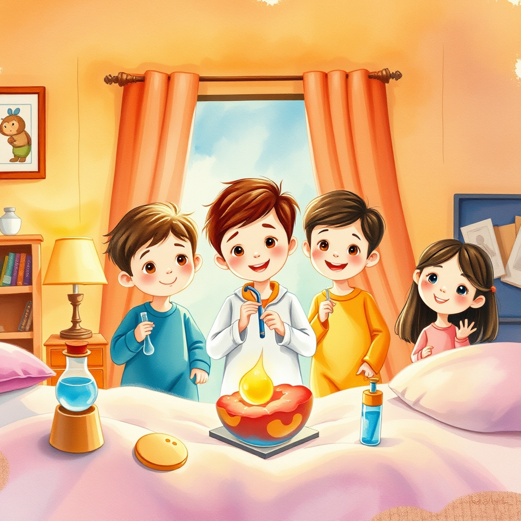 Illustration for Chloe's Robot Best Friend
