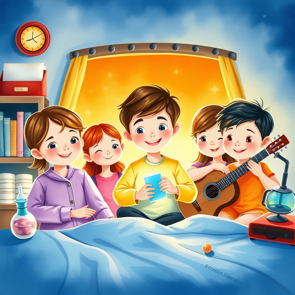 Illustration for The Three Wishes of Yael