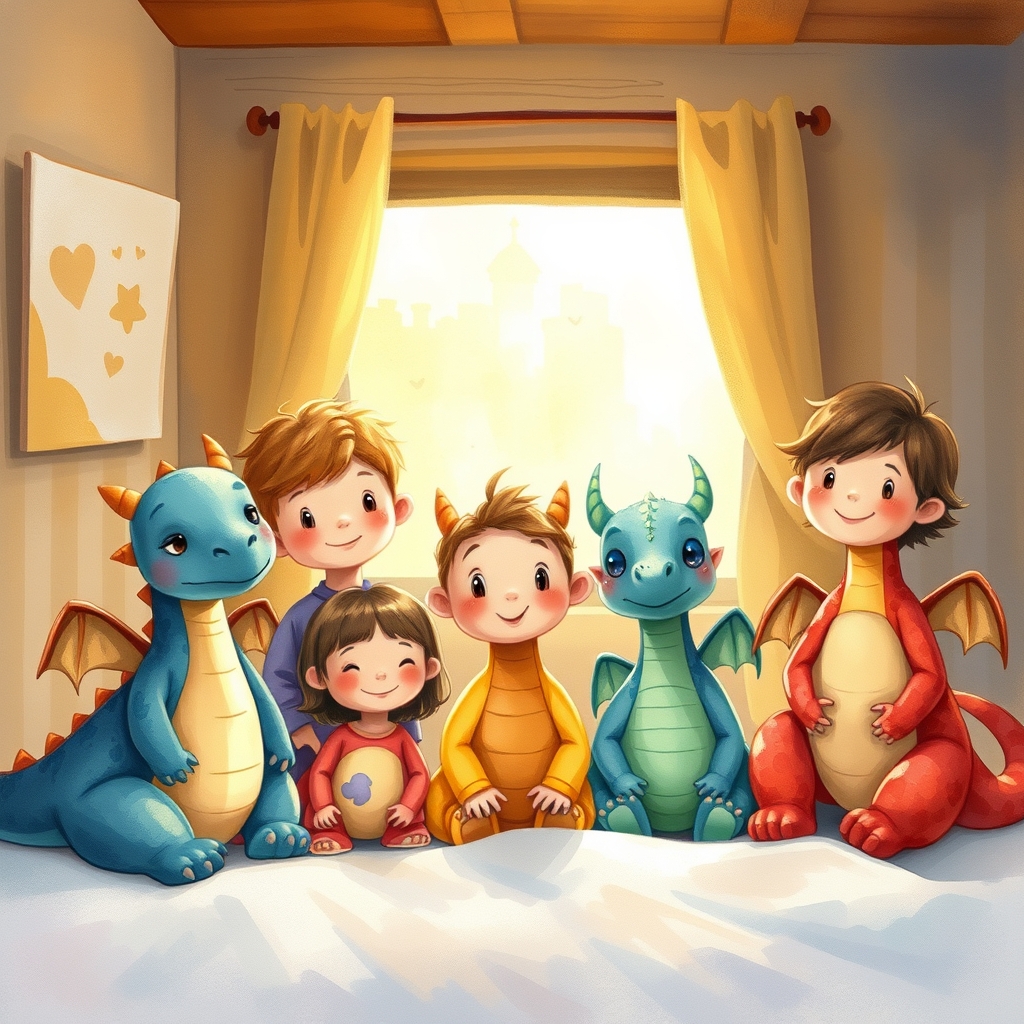 Illustration for The Dragon Who Learned Torah