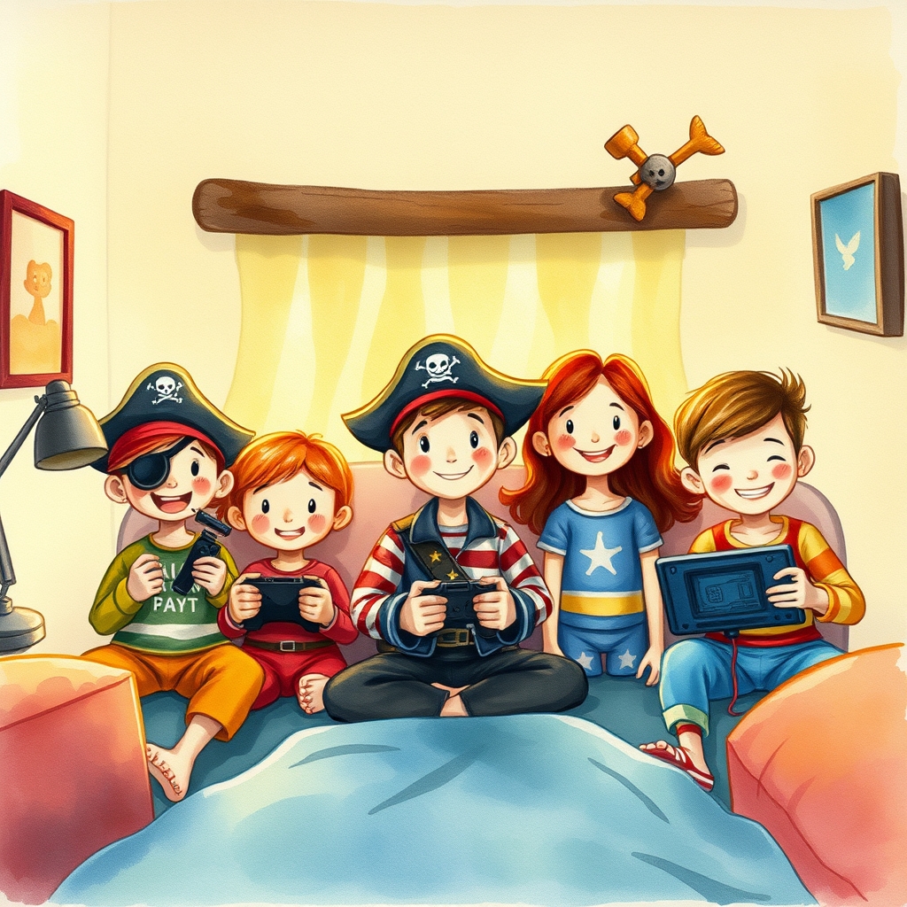 Illustration for Asher's Shabbat Adventure