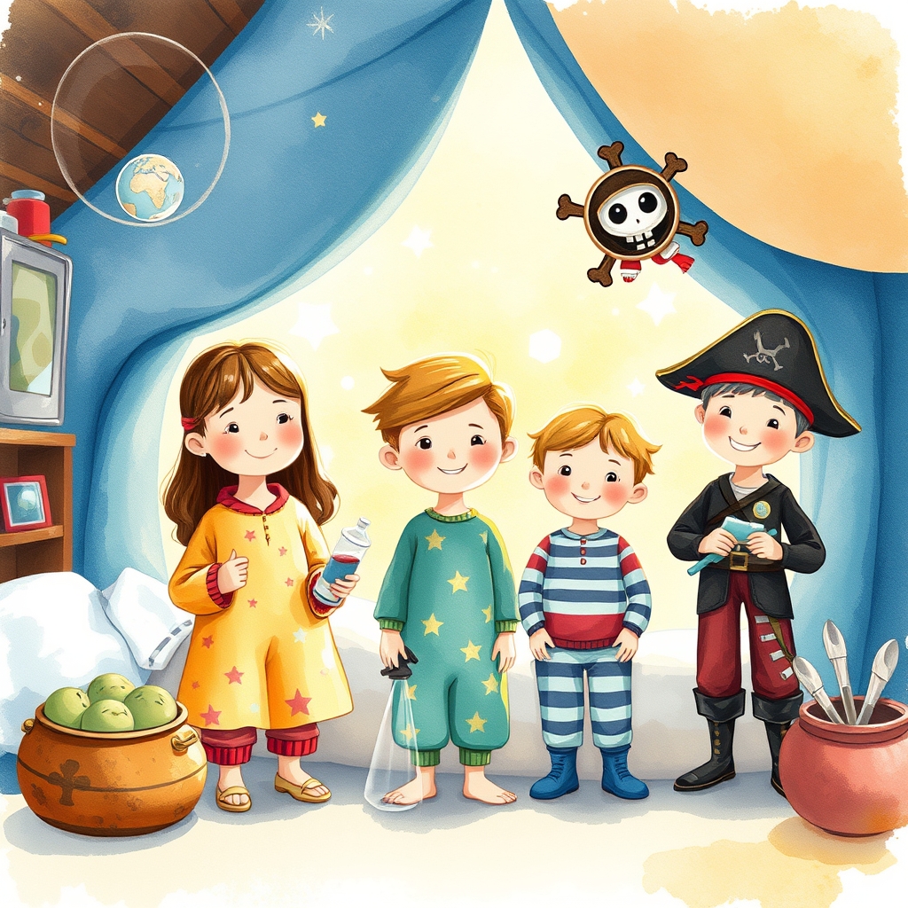 Illustration for Mateo's Tzedakah Box