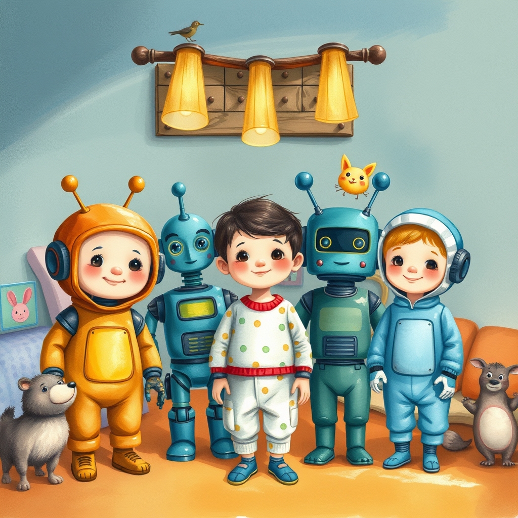 Illustration for Jin and the Glitch in Level 99