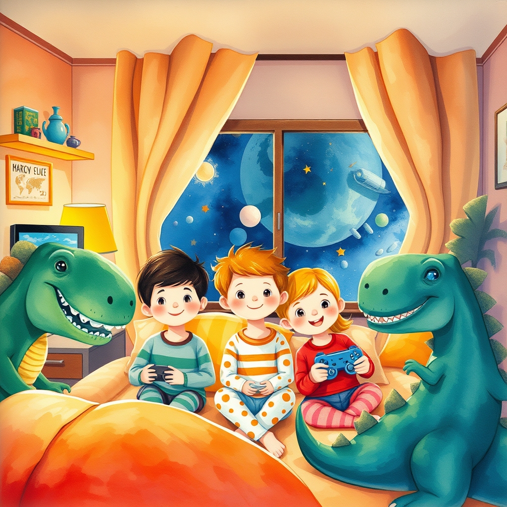Illustration for Diego's Sunday at the Soup Kitchen