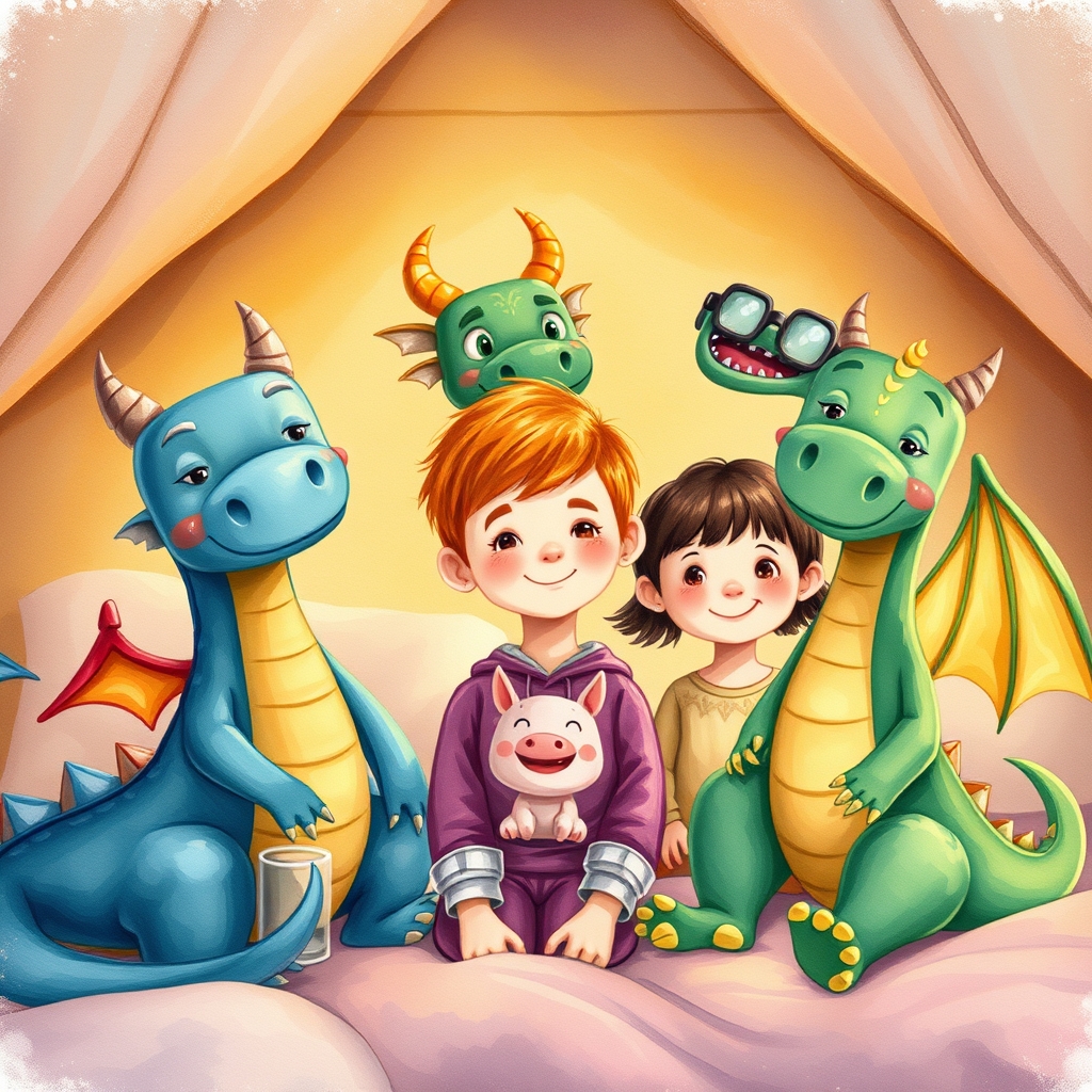 Illustration for The Animal Parliament of Olivia's Backyard
