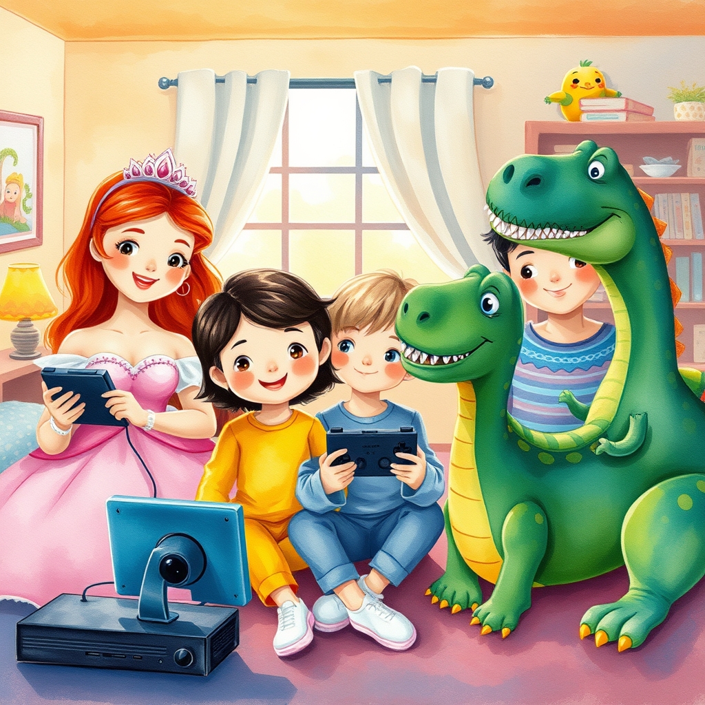 Illustration for Asher and the Snow Day That Lasted Forever