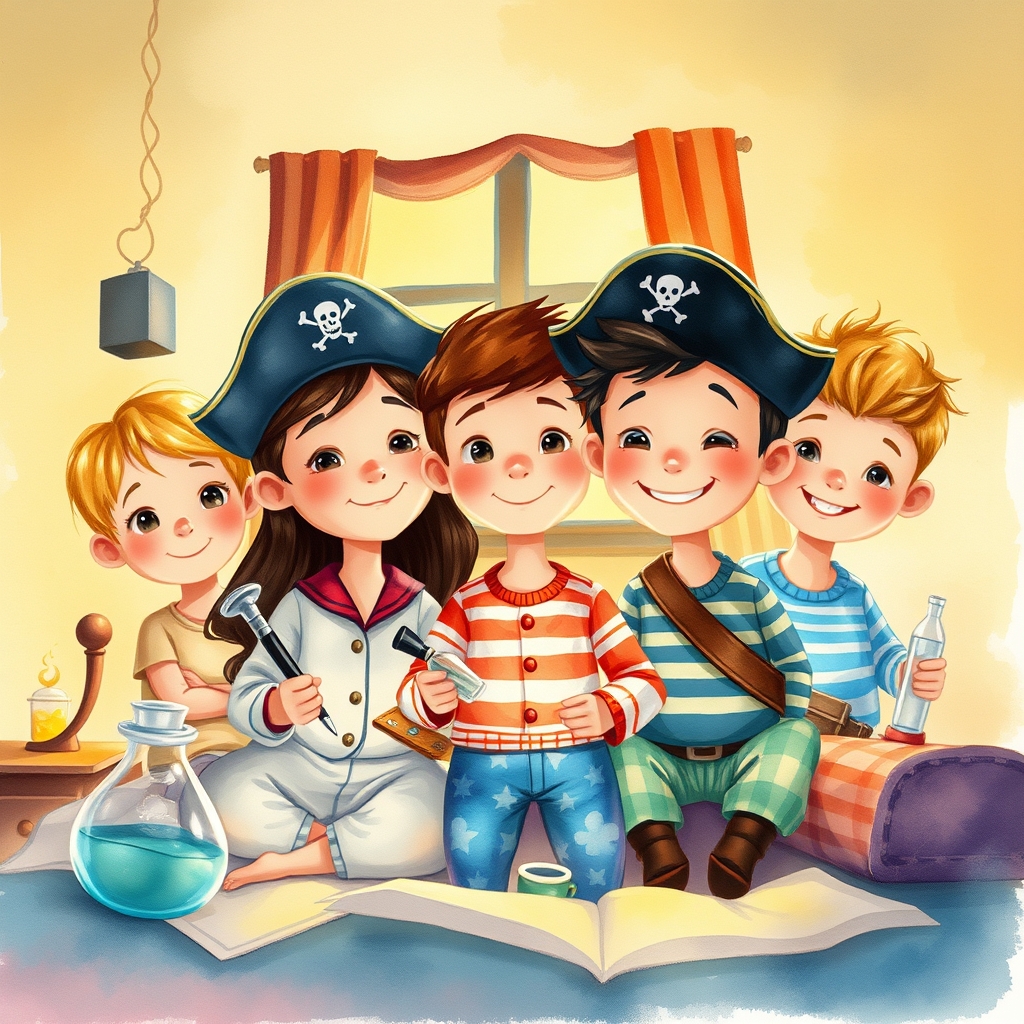 Illustration for Avi and the Coral Kingdom
