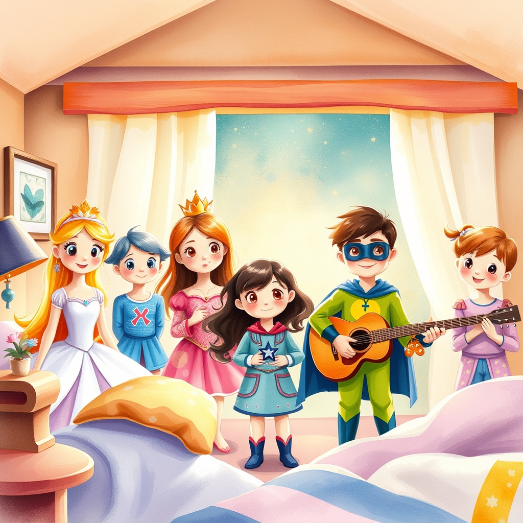 Illustration for Yael and the Glitch in Level 99
