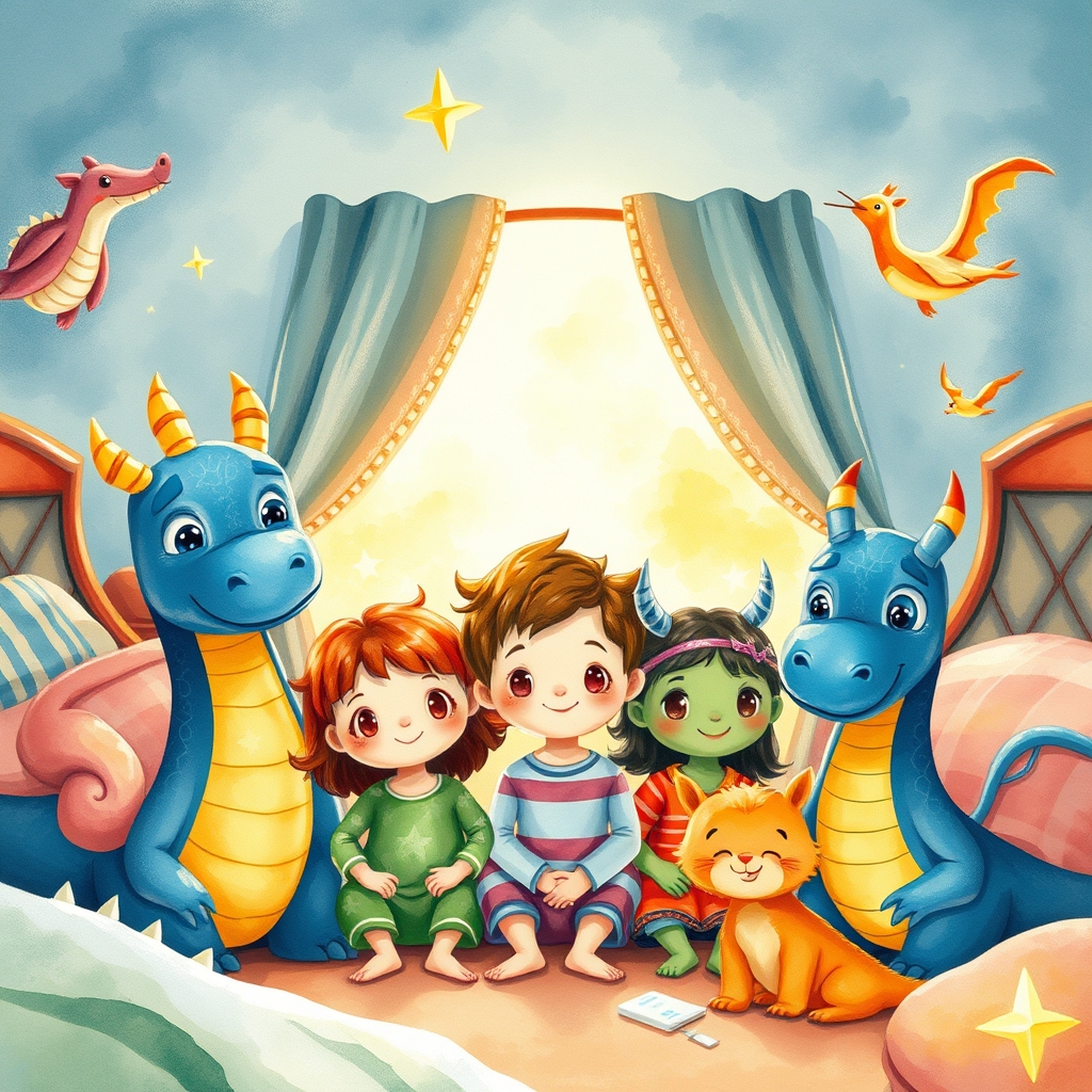 Illustration for Avi's First Day in a New Town