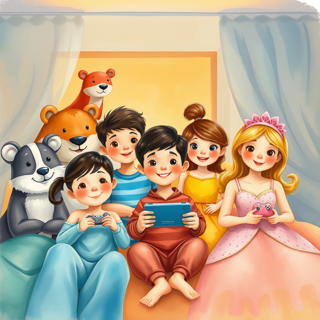 Illustration for Ravi and the Friend Only They Could See