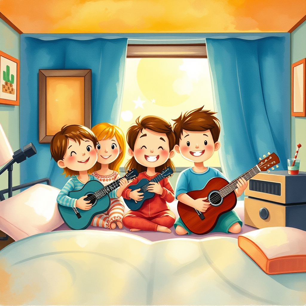 Illustration for The Night Omar Discovered the Secret of music
