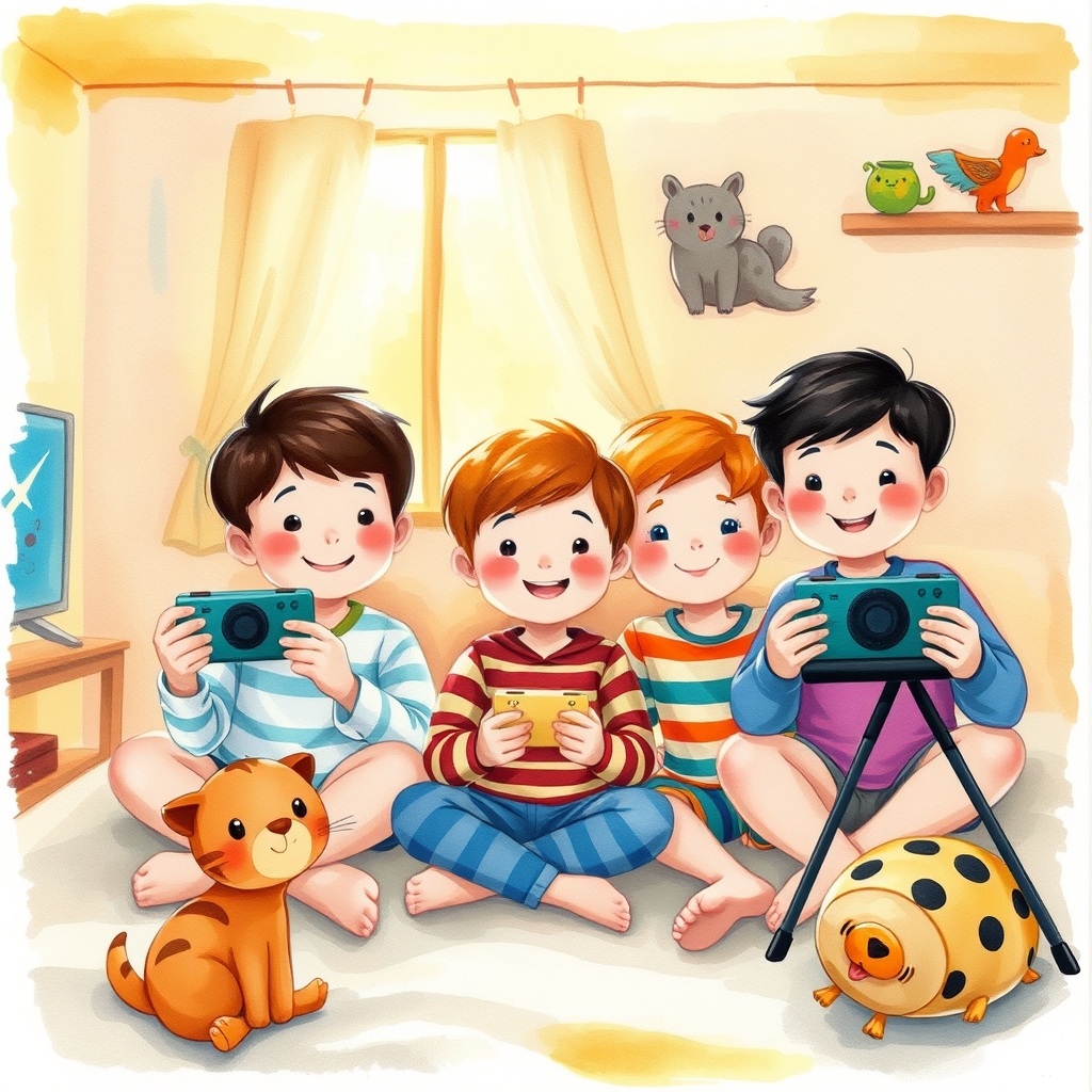 Illustration for Captain Liam and the Treasure of Love thy neighbor