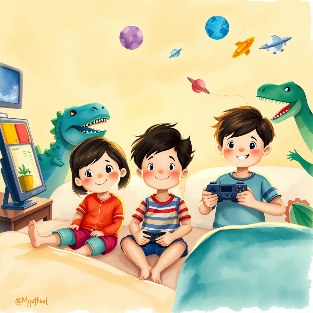 Illustration for Diego's Garden of Gratitude