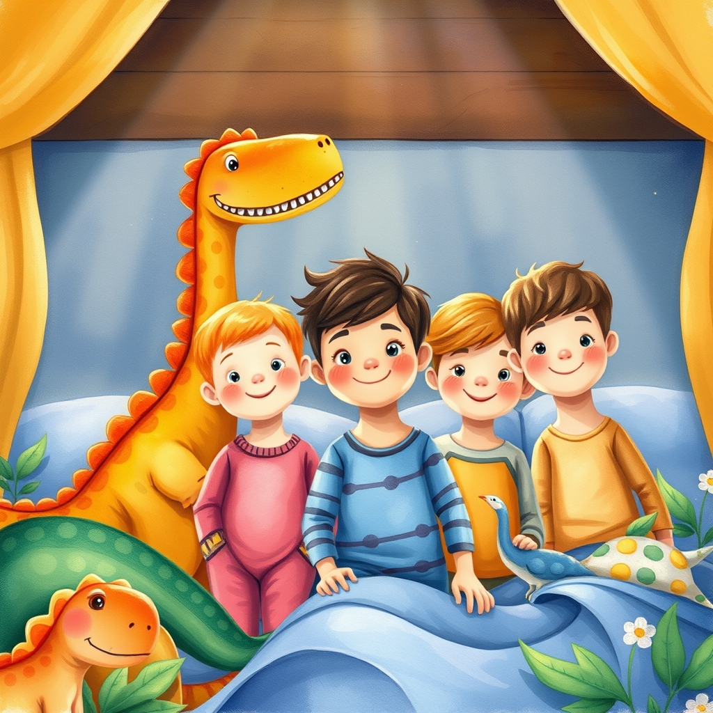 Illustration for Asher and the Night the Stars Went Out