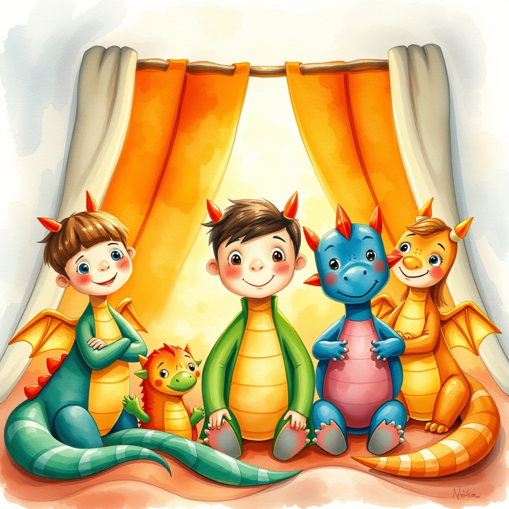 Illustration for Omar and the Friend Only They Could See