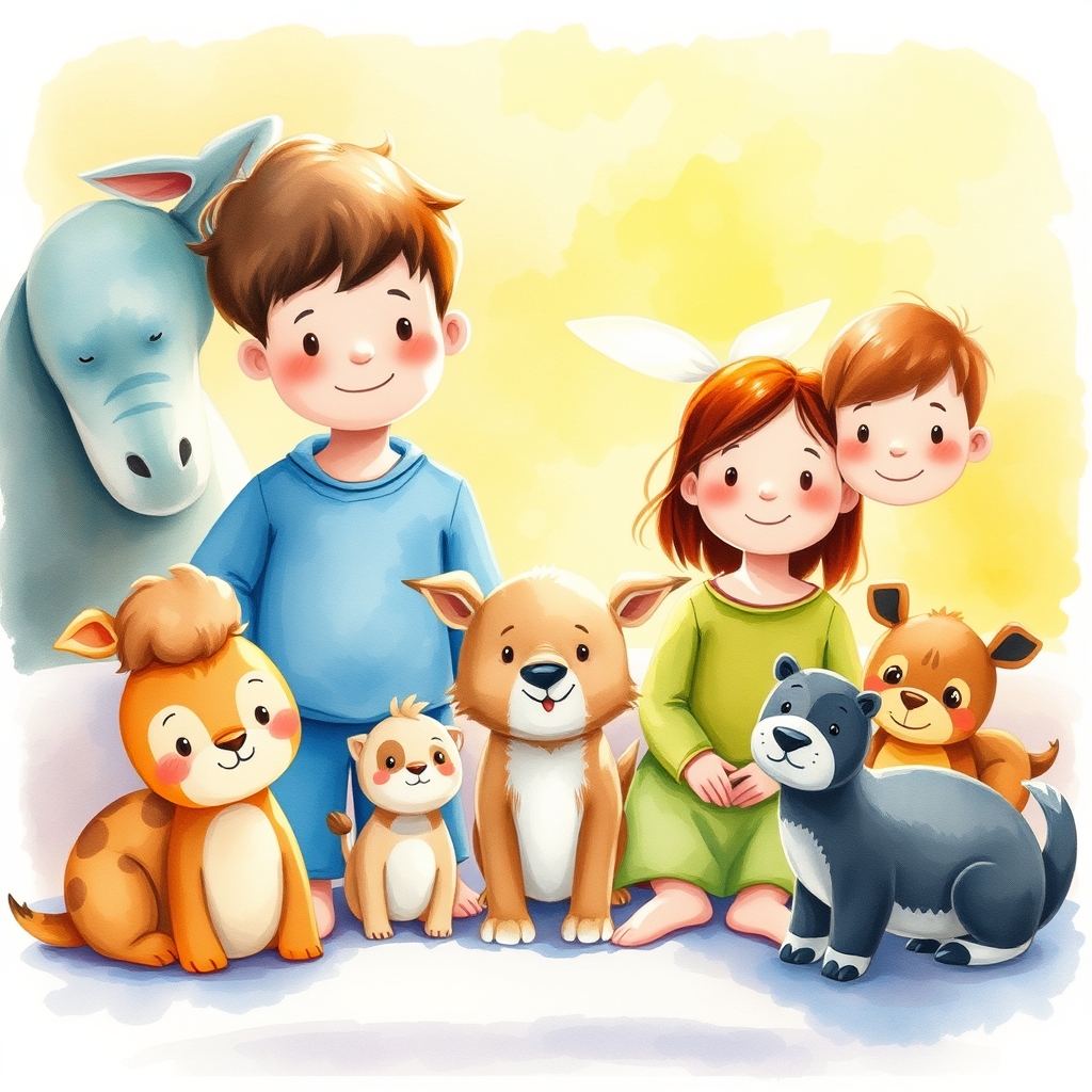 Illustration for The Animal Parliament of Elena's Backyard