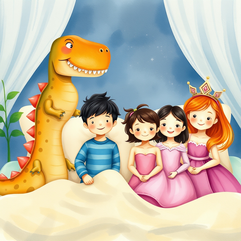 Illustration for What Happened When Noah Refused to Sleep