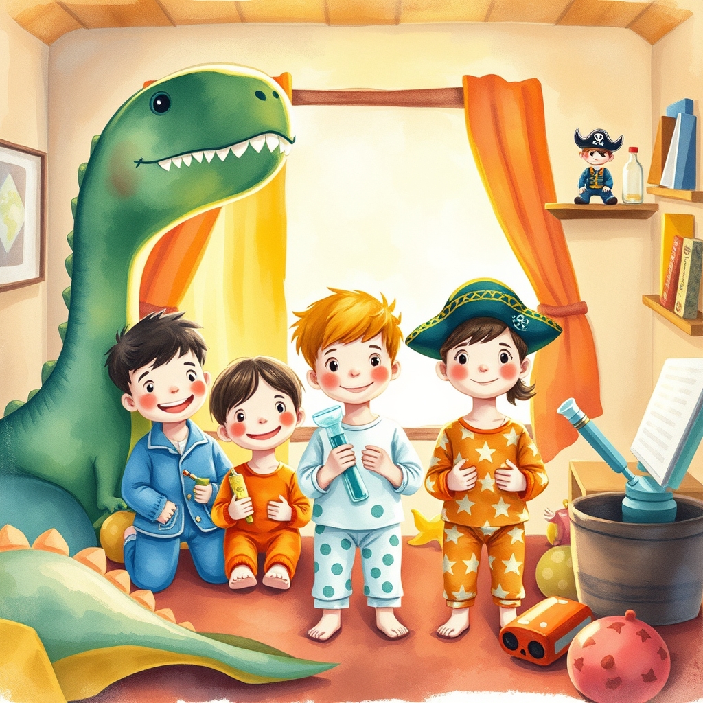 Illustration for Olivia's First Night Under the Stars