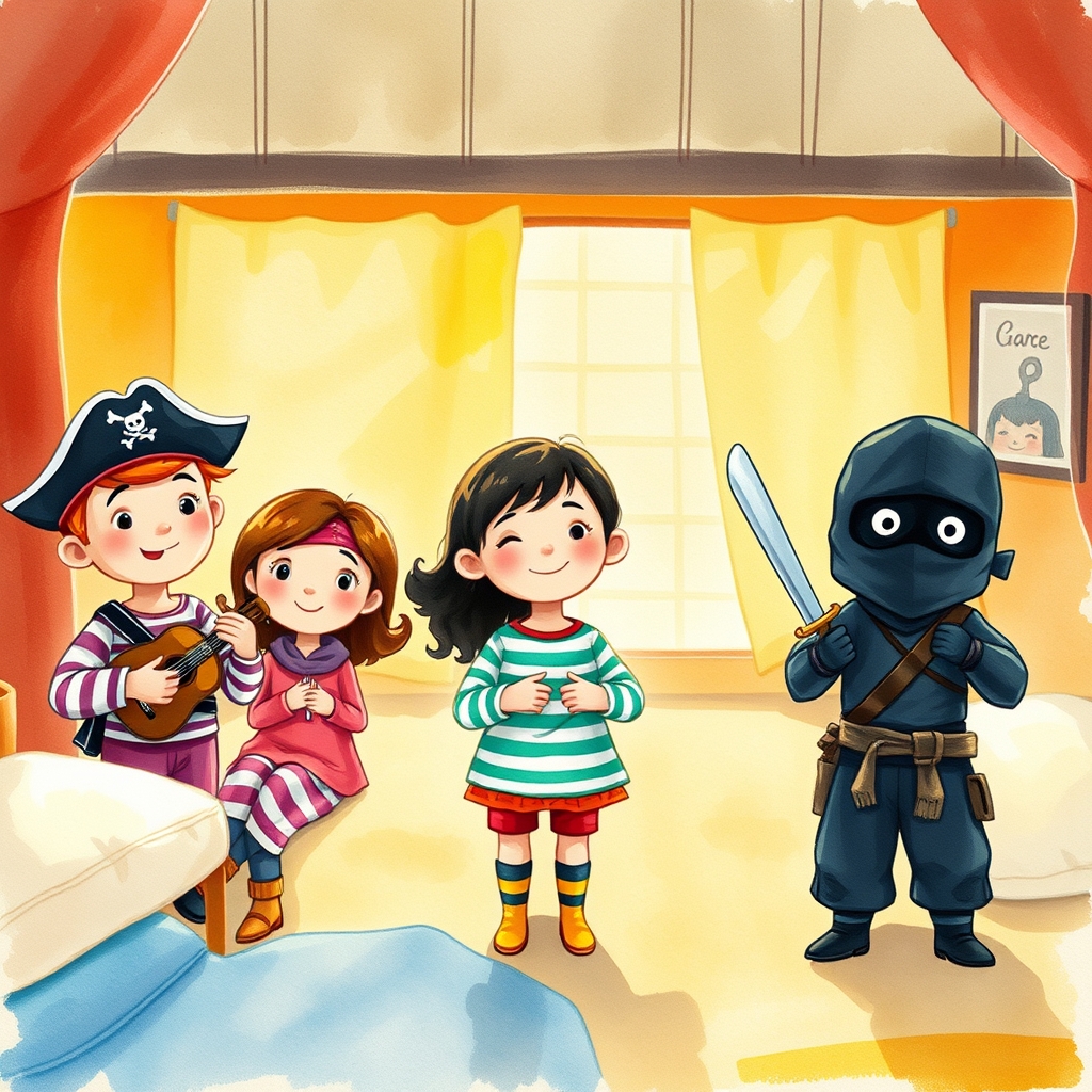 Illustration for Asher's First Night Under the Stars