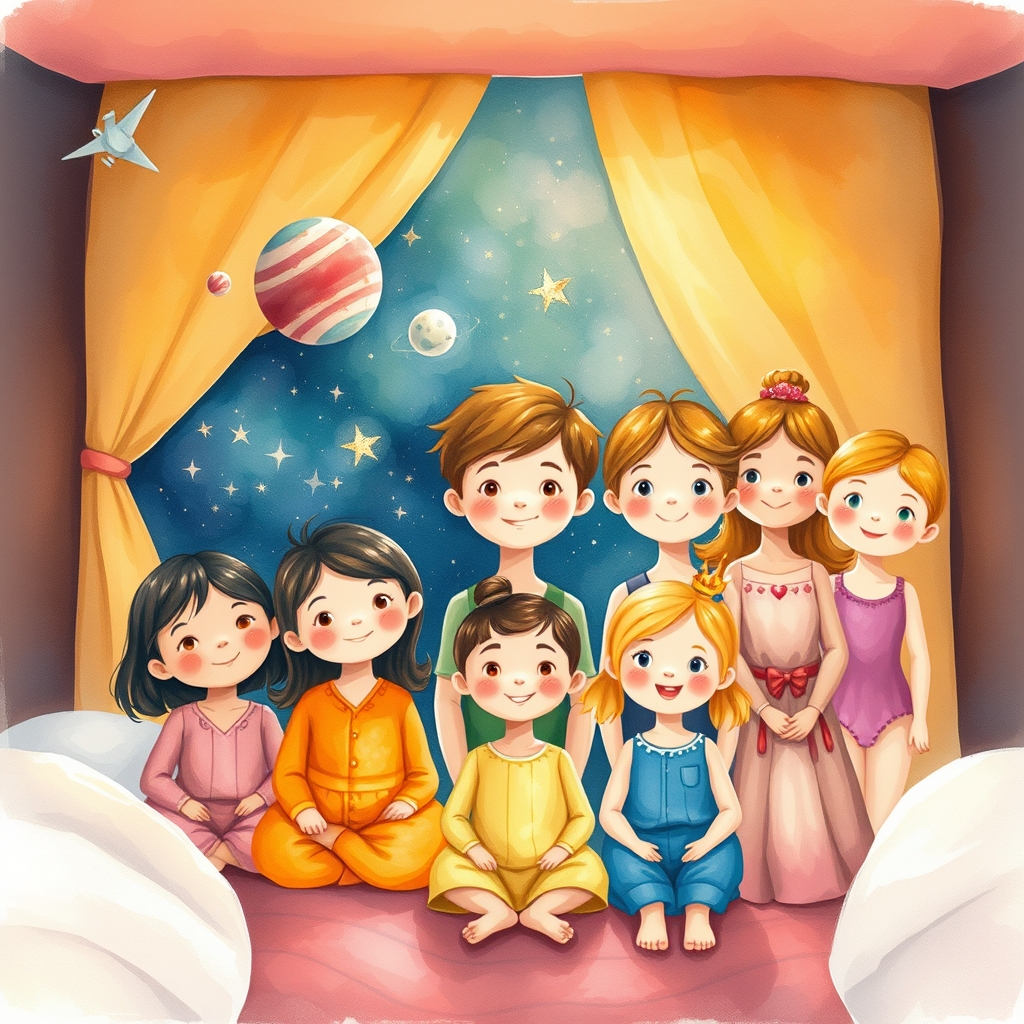 Illustration for The Three Wishes of Noa