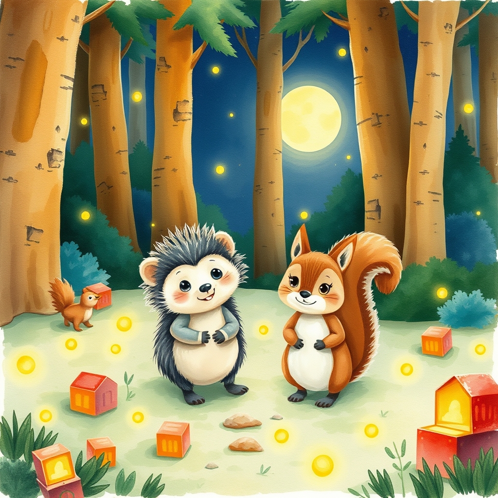 Illustration for Pip and the Great Glow-Up Games